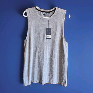 VRST Men’s S Circuit Seamless Tank Top SpaceDye/SilverShadow/Quick Dry XL